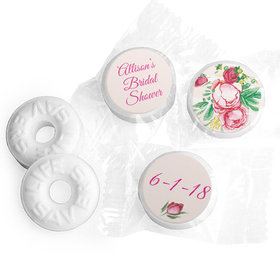 Personalized Bonnie Marcus Bridal Shower Fabulous Floral Life Savers Mints