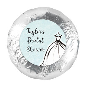 Personalized Bridal Shower Elegance 1.25" Stickers (48 Stickers)