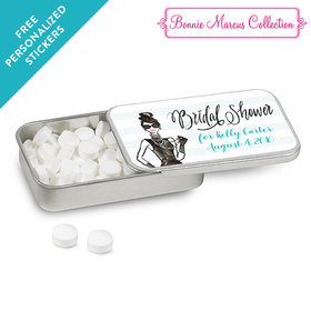 Bonnie Marcus Collection Personalized Mint Tin Bridal Shower Showered in Vogue Personalized