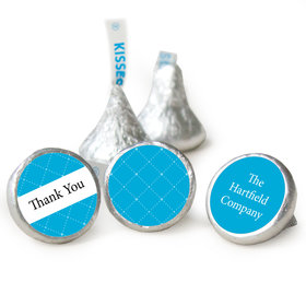 Business Promotional Personalized Hershey's Kisses Criss Cross Assembled Kisses