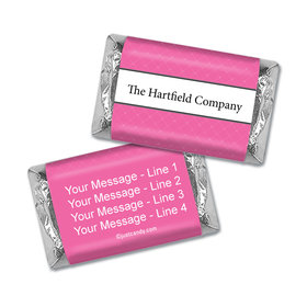 Personalized Business Promotional Criss Cross Hershey's Miniature Wrappers Only