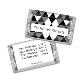 Personalized Business Promotional Triangles Hershey's Miniature Wrappers Only