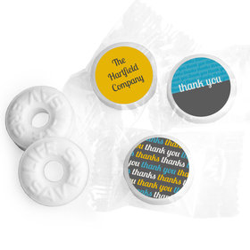 Personalized Life Savers - Brilliance Thank You Stickers