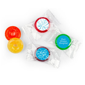Personalized LifeSavers 5 Flavor Hard Candy - Unmatched Thank You Stickers