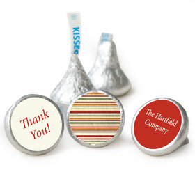 Thank You Favors - Recognition Stickers - Kisses Candy Assembled Kisses