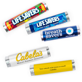Personalized Business Add Your Logo Lifesavers Rolls (20 Rolls)