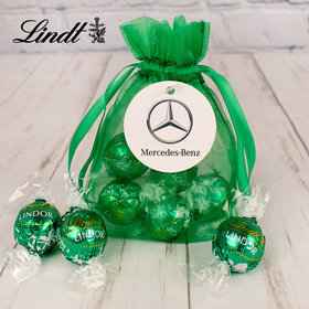 Personalized Add Your Logo Lindt Truffle Organza Bag