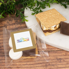 Personalized Add Your Logo S'mores Favor