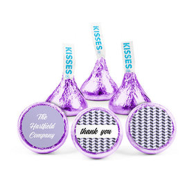 Personalized Thank You Pattern Hershey's Kisses