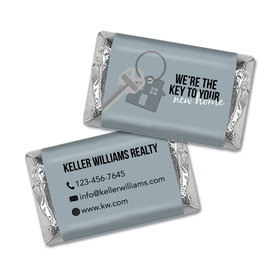 Personalized Business Promotional New Home Keys Hershey's Miniatures