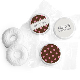 Baby Shower Personalized Life Savers Mints Polka Dot