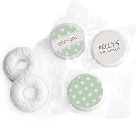 Baby Shower Personalized Life Savers Mints Polka Dot