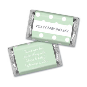 Baby Shower Personalized Hershey's Miniatures Polka Dot