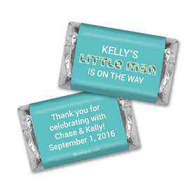 Baby Shower Personalized Hershey's Miniatures Little Man Bow Tie