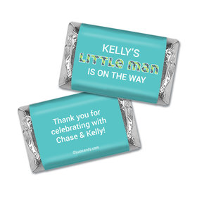 Baby Shower Personalized Hershey's Miniatures Wrappers Little Man Bow Tie