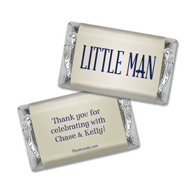Baby Shower Personalized Hershey's Miniatures Wrappers Little Man