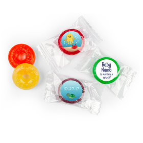 Baby Shower Personalized LifeSavers 5 Flavor Hard Candy Ocean Octopus Deep Sea Bubbles (300 Pack)
