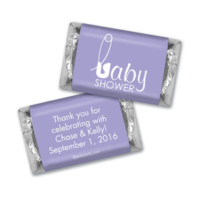 Baby Shower Personalized Hershey's Miniatures Baby Pin