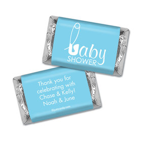 Baby Shower Personalized Hershey's Miniatures Wrappers Baby Pin