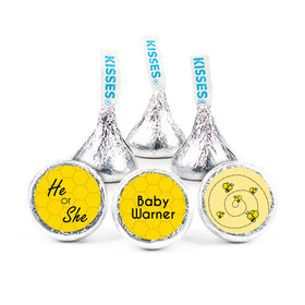 Baby Bee Baby Shower 3/4" Stickers - Custom (108 Stickers)