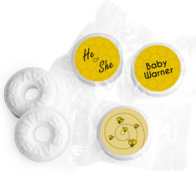 Baby Bee Baby Shower Stickers - Custom Life Savers