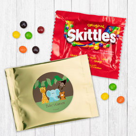 Personalized Baby Shower Jungle Buddies Skittles