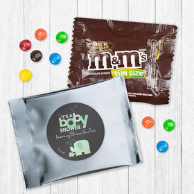 Personalized Baby Shower Elephant Milk Chocolate M&Ms