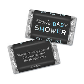 Baby Shower Personalized Hershey's Miniatures Wrappers Tiny Joy