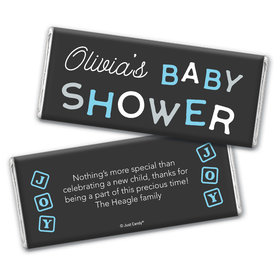 Baby Shower Personalized Chocolate Bar Wrappers Only Tiny Joy