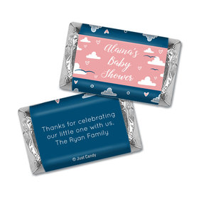 Baby Shower Personalized Hershey's Miniatures Wrappers Cuddly Clouds