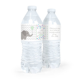 Personalized Baby Shower Ellariffic Water Bottle Sticker Labels (5 Labels)