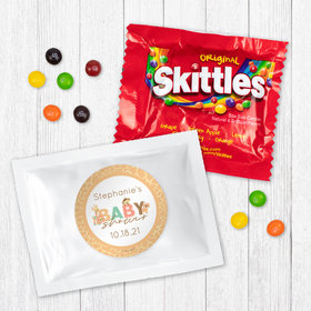 Personalized Baby Shower Safari Snuggles Skittles