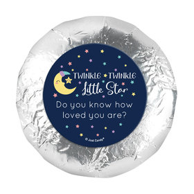 Personalized Little Star Baby Shower 1.25" Stickers (48 Stickers)