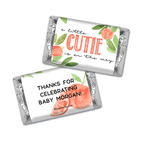 Personalized Citrus Cutie Baby Shower Hershey's Miniatures