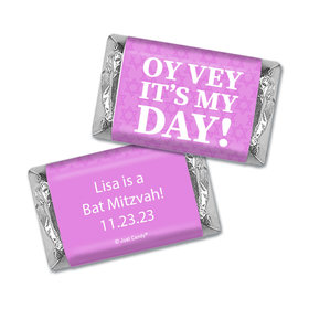 Personalized Oy Vey Bat Mitzvah! Hershey's Miniatures