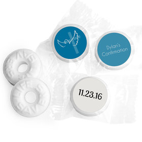 Confirmation Personalized Life Savers Mints Cross & Dove