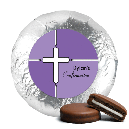 Confirmation Chocolate Covered Oreos Stained Glass Cross