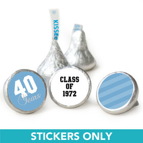 Class Reunion 3/4" Sticker Milestone (108 Stickers)