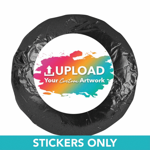 Add Your Custom Artwork 1.25" Stickers (48 Stickers)