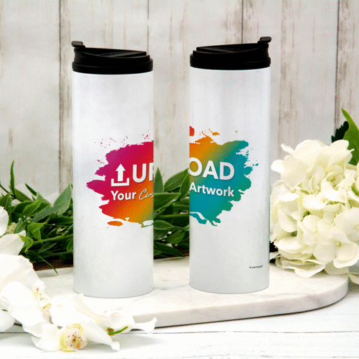 Personalized Add Your Artwork Stainless Steel Thermal Tumbler (16oz)