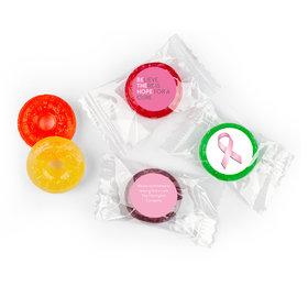 Personalized Breast Cancer Awareness Be the Hope Life Savers 5 Flavor Hard Candy