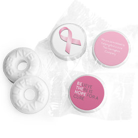 Personalized Breast Cancer Awareness Be the Hope Life Savers Mints