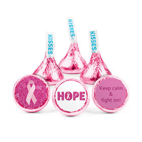 Personalized Breast Cancer Awareness Live Love Hope Hershey's Kisses
