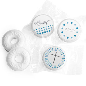 Communion Personalized Life Savers Mints Circled Cross