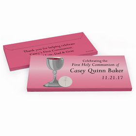 Deluxe Personalized First Communion Classic Chocolate Bar in Gift Box