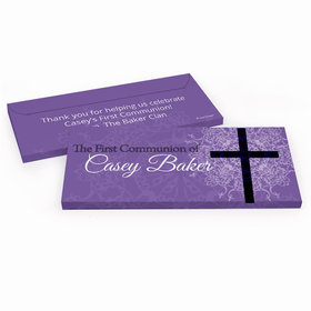 Deluxe Personalized First Communion Shining Day Chocolate Bar in Gift Box
