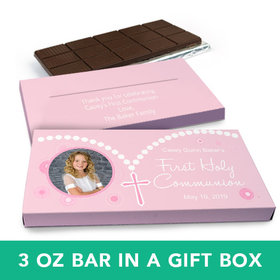 Deluxe Personalized Girl I Did It! Chocolate Bar in Gift Box (3oz Bar)