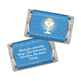 Personalized First Communion Hershey's Miniatures Wrappers Chalice