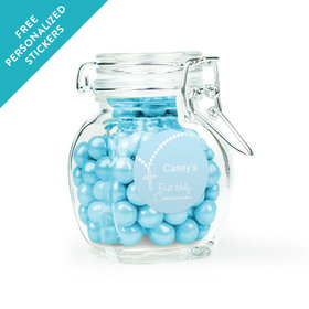 Communion Favor Personalized Latch Jar Rosary (6 Pack)