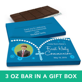 Deluxe Personalized Boy I Did It! Chocolate Bar in Gift Box (3oz Bar)